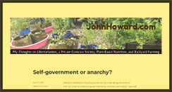 Desktop Screenshot of johnhoward.com