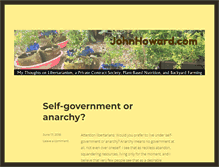 Tablet Screenshot of johnhoward.com